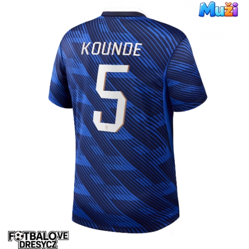 Francie Jules Kounde #5 Domácí Dres MS 2026 Krátký Rukáv Francie Jules Kounde #5 Domácí Dres MS 2026 Krátký Rukáv